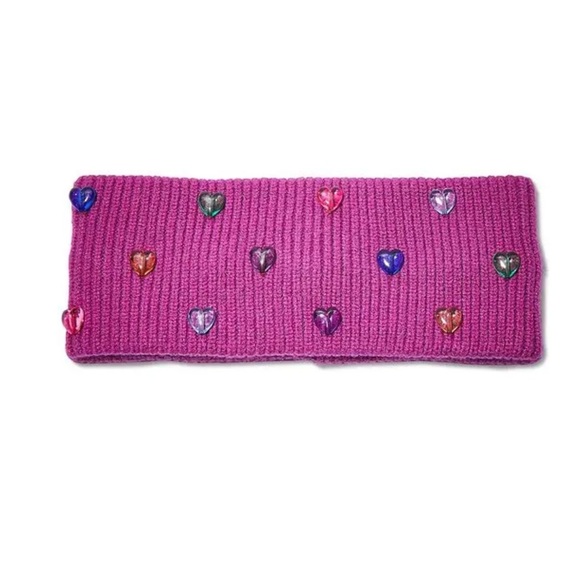 LELE SADOUGHI
Wo Jelly Heart Ear Warmer NWT & Gloves Set - Picture 2 of 9